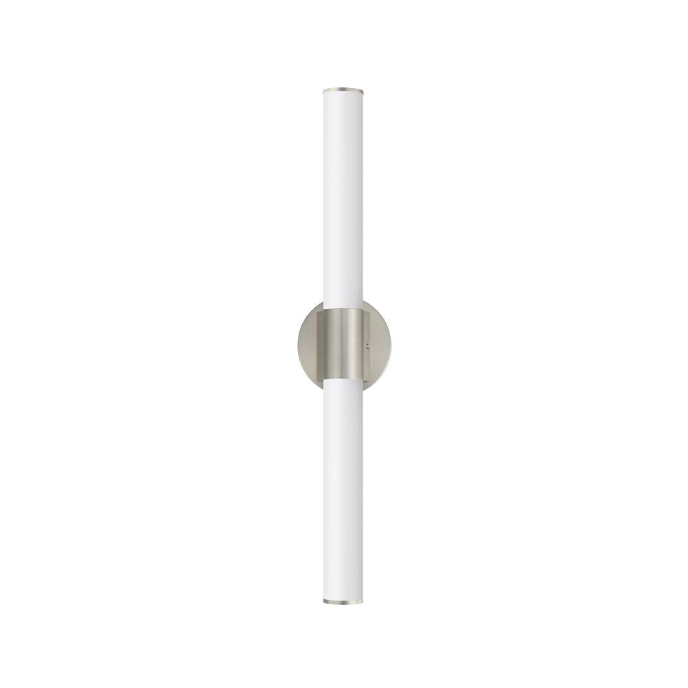 Maxim Lighting 52504WTSN Tubo 30 Inch Bathroom Vanity - Satin Nickel