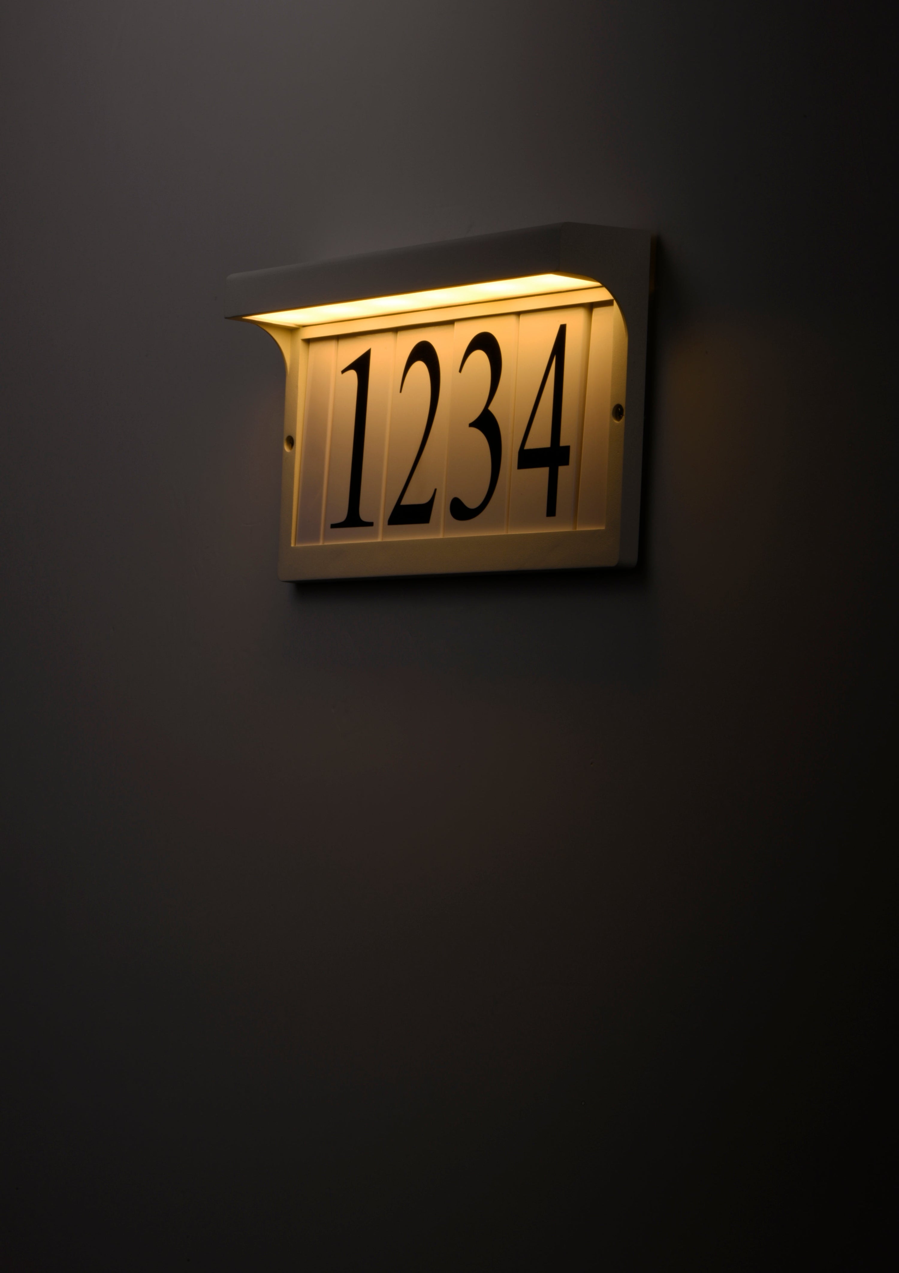 12 Inch Outdoor Wall Sconce – White