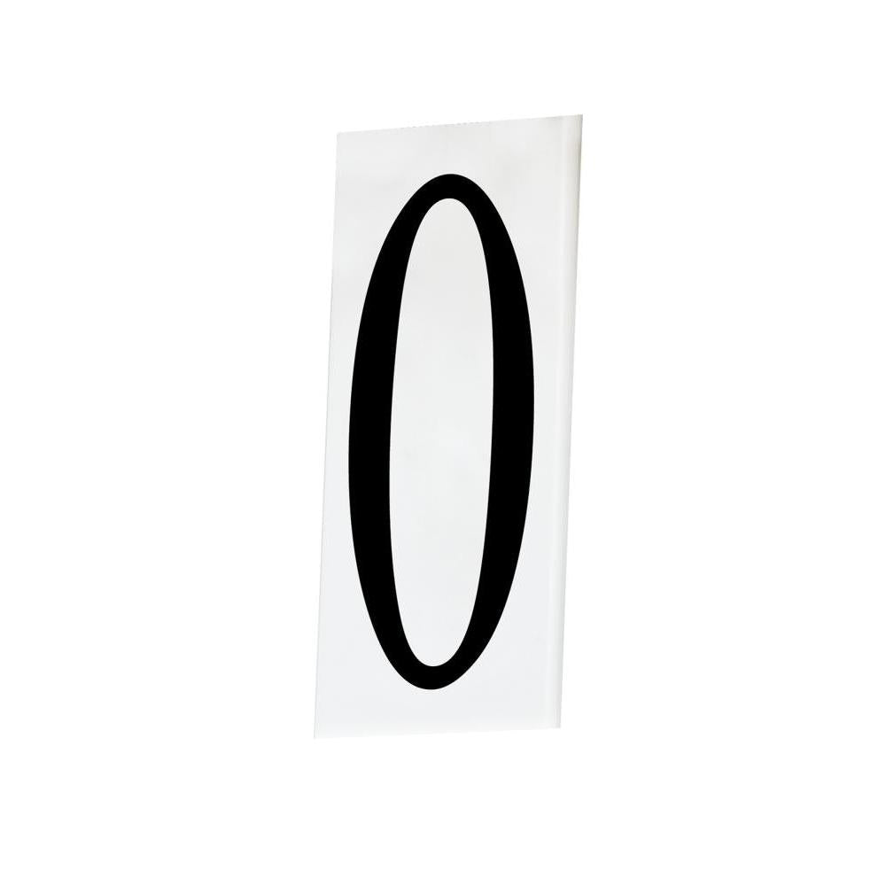Maxim Lighting 53620WT 2.25 Inch Address Number 0 – White