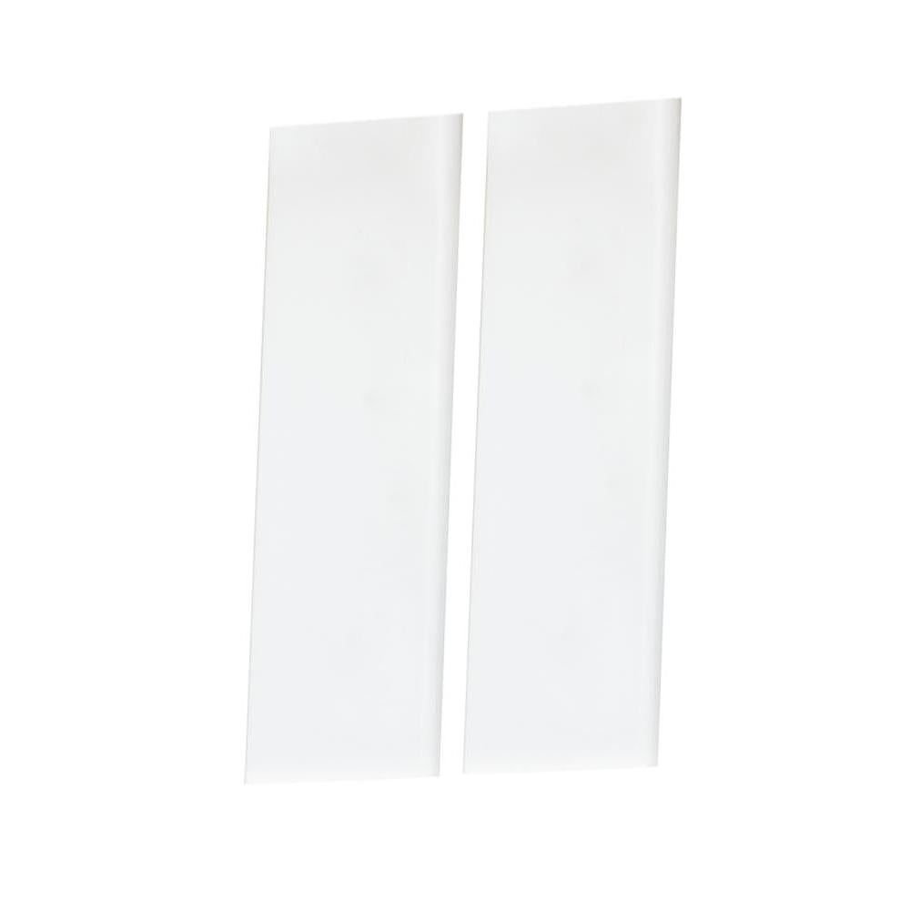 Maxim Lighting 53623WT Address Half Blank Number Tile 1.25 Inch – White