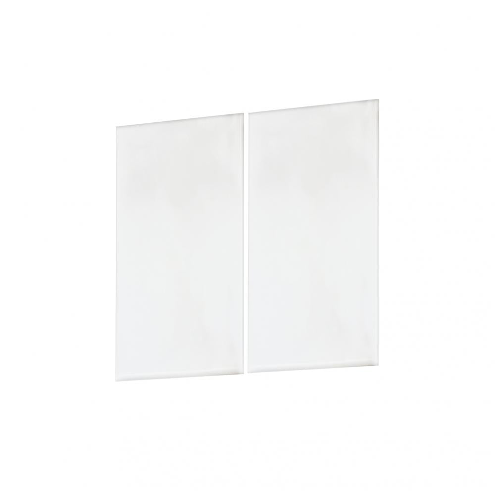 Maxim Lighting 53679WT Address Half Blank Number Tile 4 Inch – White