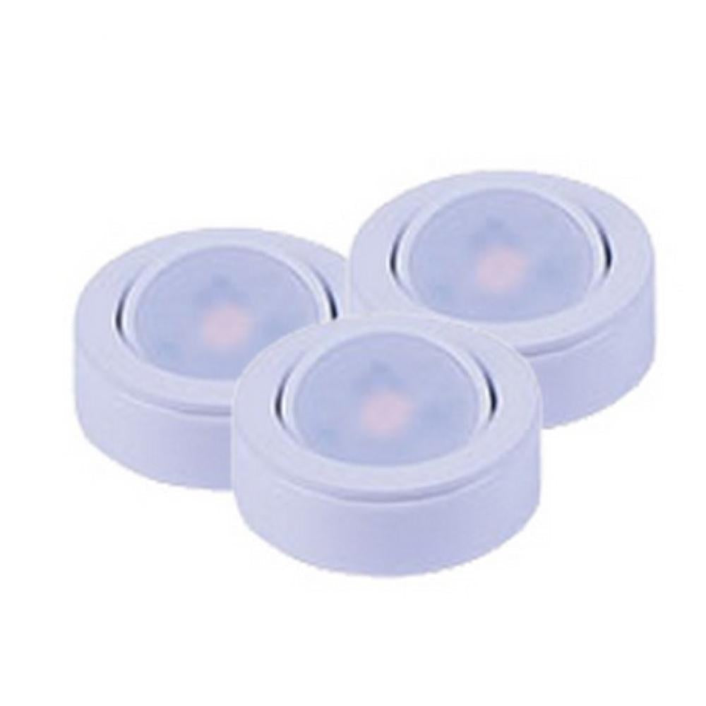 Maxim Lighting 53836WT CounterMax MX-LD-AC 2.75 Under Cabinet Disc Light - White
