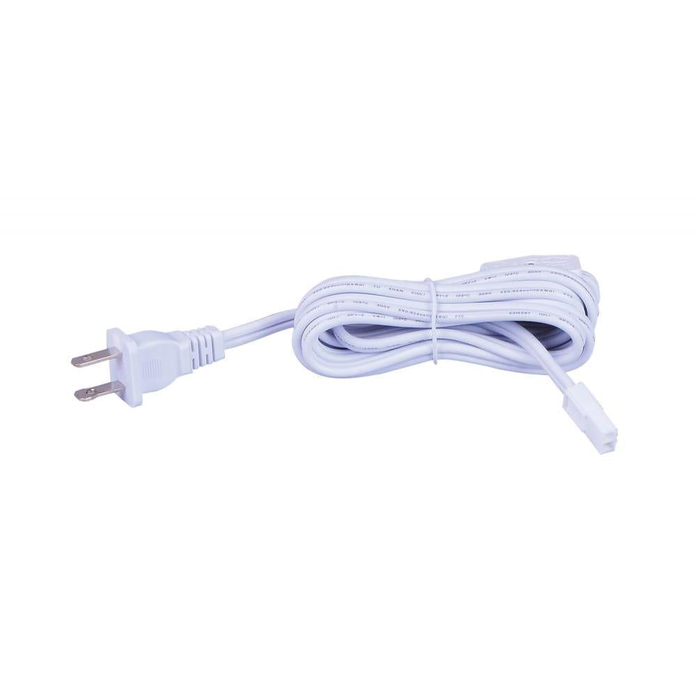 Maxim Lighting 53885WT CounterMax MX-LD-AC 72 Power Cord for Under Cabinet Lights - White