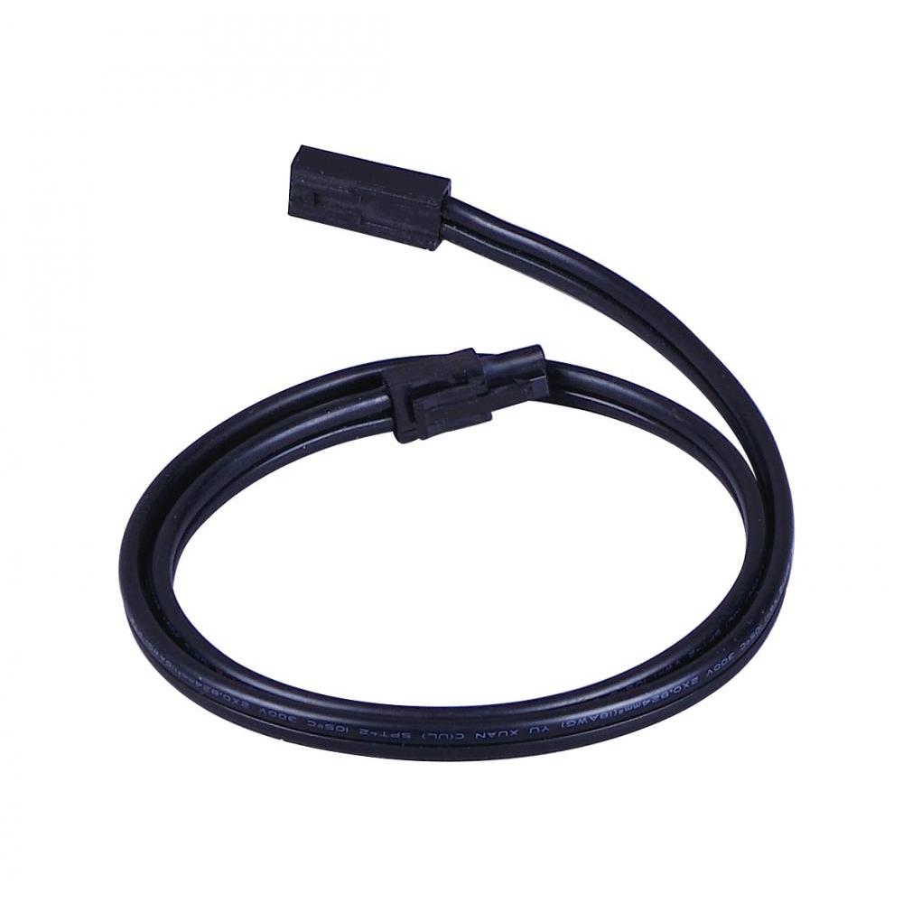 Maxim Lighting 53887BK CounterMax MX-LD-AC 24 Connector Cord for Under Cabinet Lights - Black