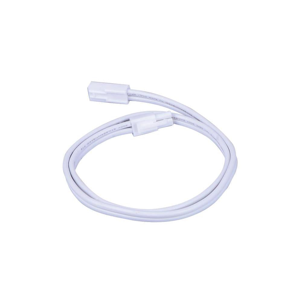 Maxim Lighting 53887WT CounterMax MX-LD-AC 24 Connector Cord for Under Cabinet Lights - White