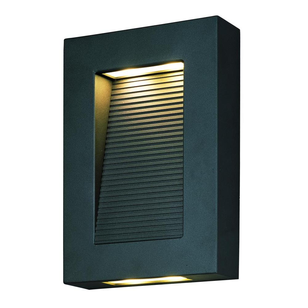 Maxim Lighting 54350ABZ Avenue LED 7 Inch Outdoor Wall Lantern – Architectural Bronze