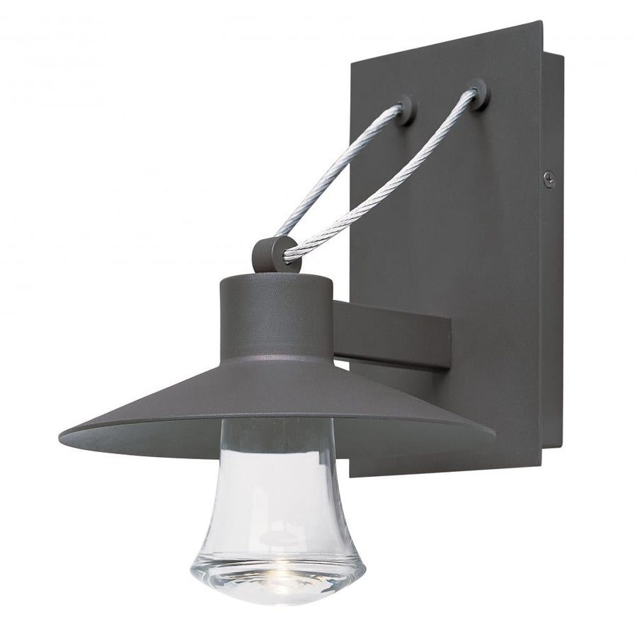 Maxim Lighting 54360CLABZ Civic 8 Inch Outdoor Wall Lantern – Architectural Bronze