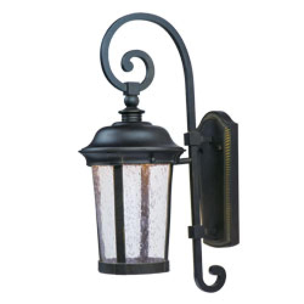 Maxim Lighting 55023CDBZ Dover LED 8 Inch Outdoor Wall Lantern – Bronze
