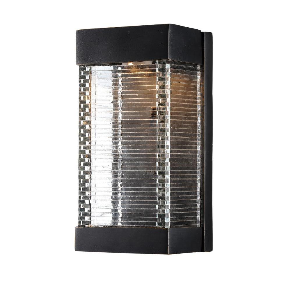 Maxim Lighting 55222CLBZ Stackhouse VX 5 Inch Outdoor Wall Lantern – Bronze