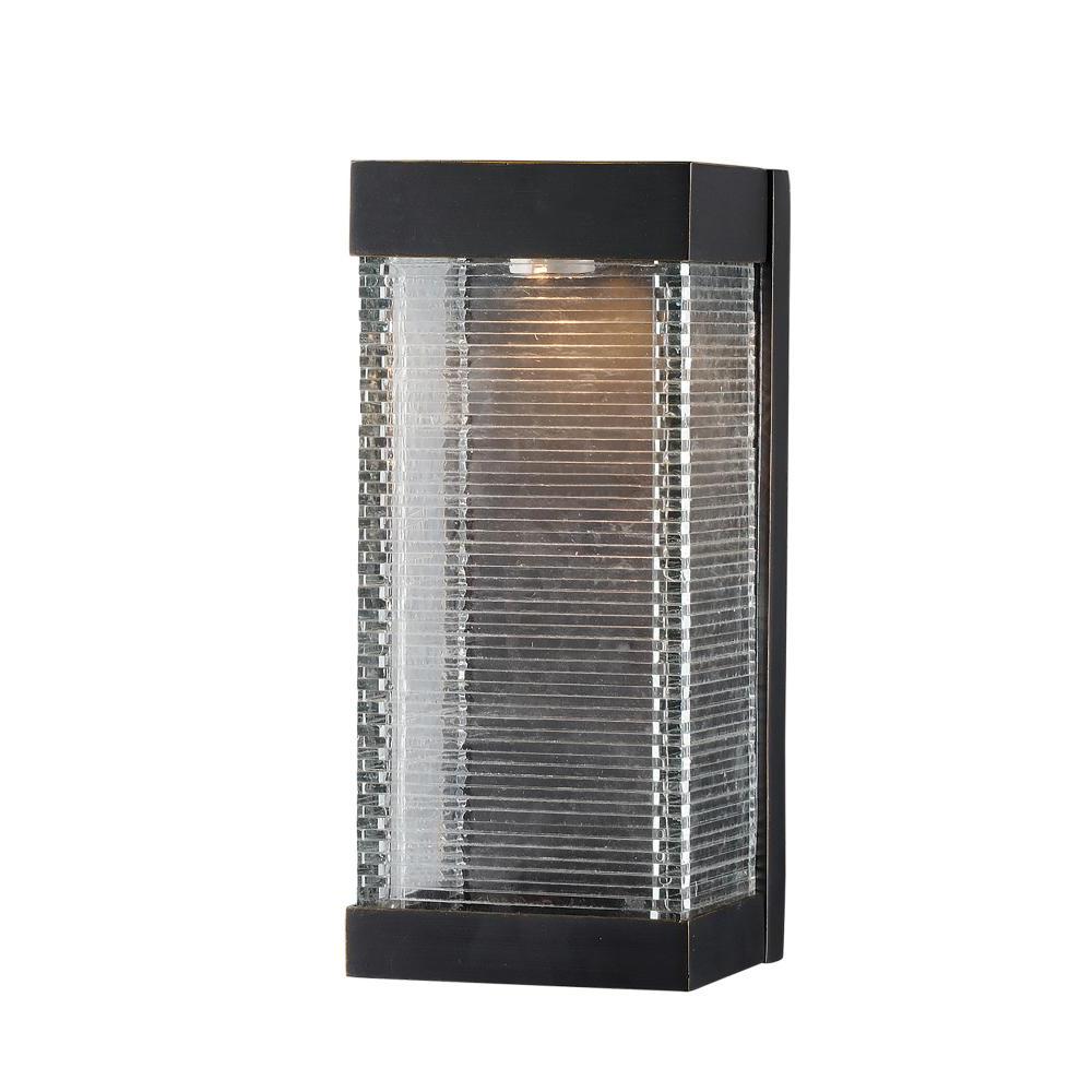 Maxim Lighting 55224CLBZ Stackhouse VX 6 Inch Outdoor Wall Lantern – Bronze