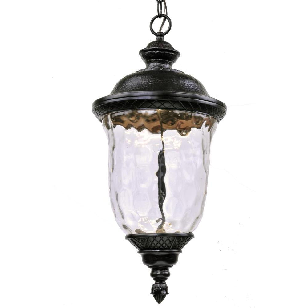 Maxim Lighting 55427WGOB Carriage House LED 11 Inch Outdoor Hanging Lantern – Oriental Bronze
