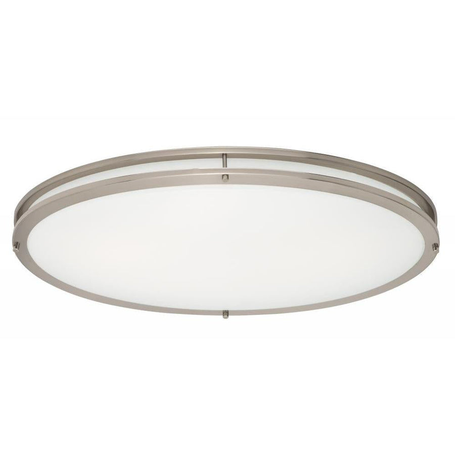 Maxim Lighting 55548WTSN Linear LED 18 Inch Flush Mount Light – Satin Nickel