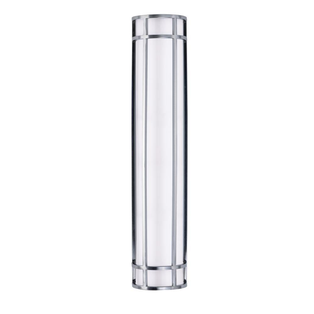 Maxim Lighting 55577WTSN Moon Ray 6 Inch Outdoor Wall Lantern – Satin Nickel