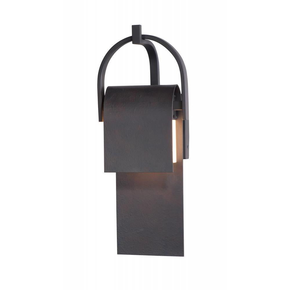 Maxim Lighting 55595RF Laredo 8 Inch Outdoor Wall Lantern – Rustic Forge