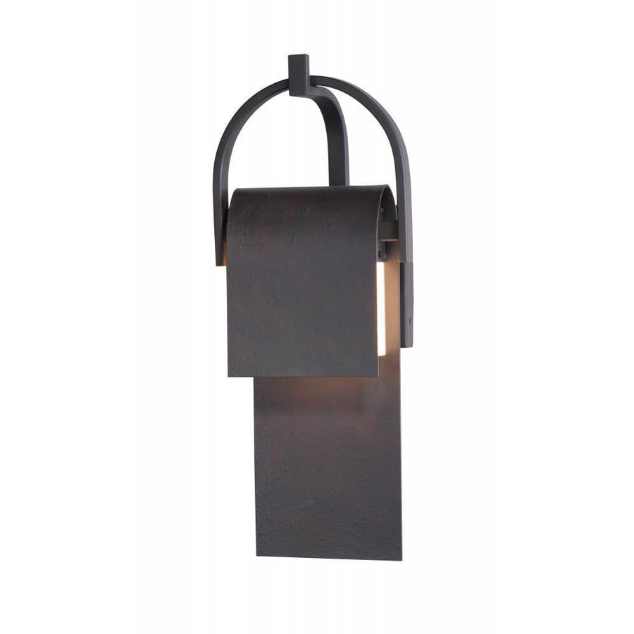 Maxim Lighting 55595RF Laredo 8 Inch Outdoor Wall Lantern – Rustic Forge