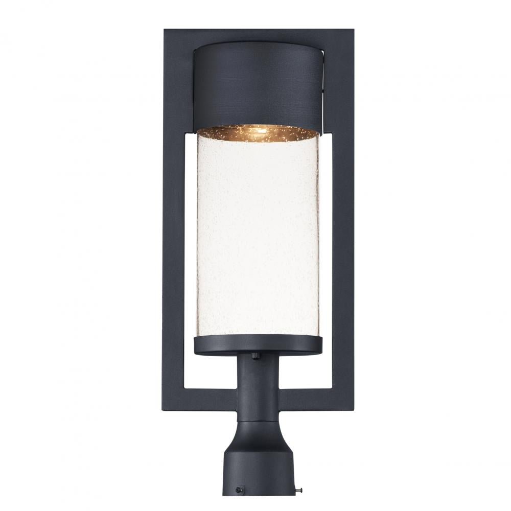 Maxim Lighting 55890BGBK Focus 9 Inch Outdoor Post Lantern – Black