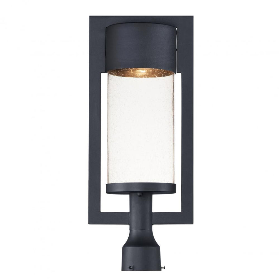 Maxim Lighting 55890BGBK Focus 9 Inch Outdoor Post Lantern – Black