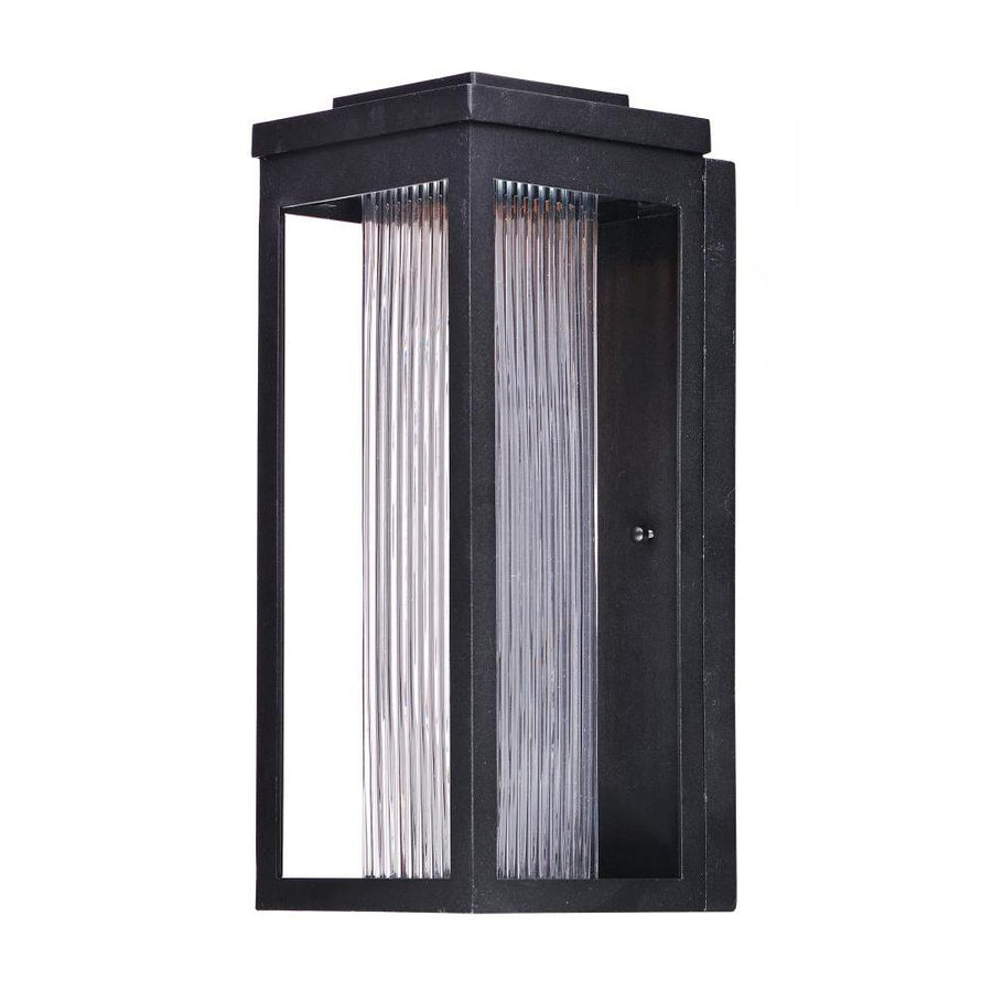 Maxim Lighting 55904CRBK Salon LED 6 Inch Outdoor Wall Lantern – Black