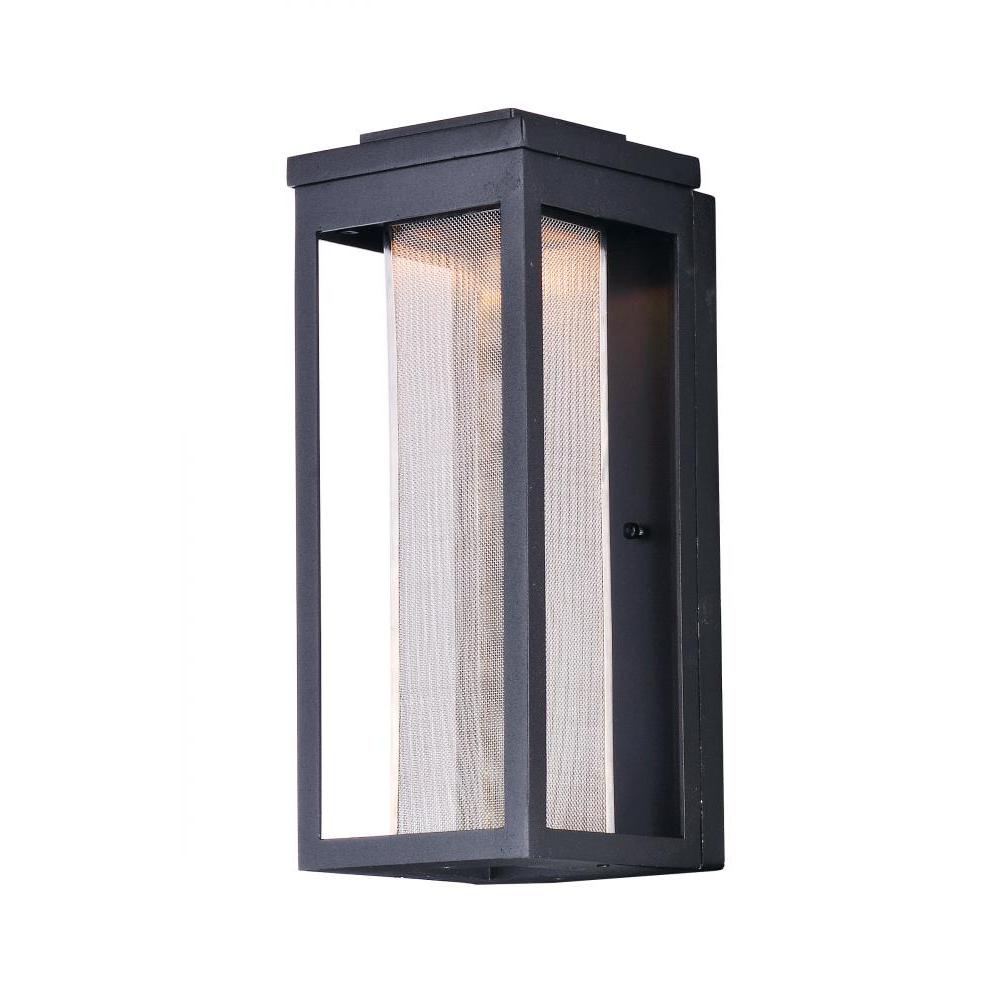 Maxim Lighting 55904MSCBK Salon LED 6 Inch Outdoor Wall Lantern – Black