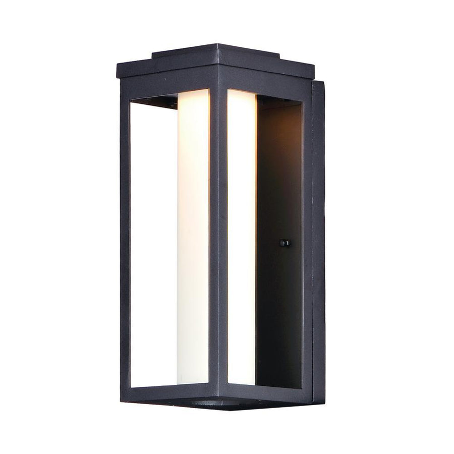 Maxim Lighting 55904SWBK Salon LED 6 Inch Outdoor Wall Lantern – Black