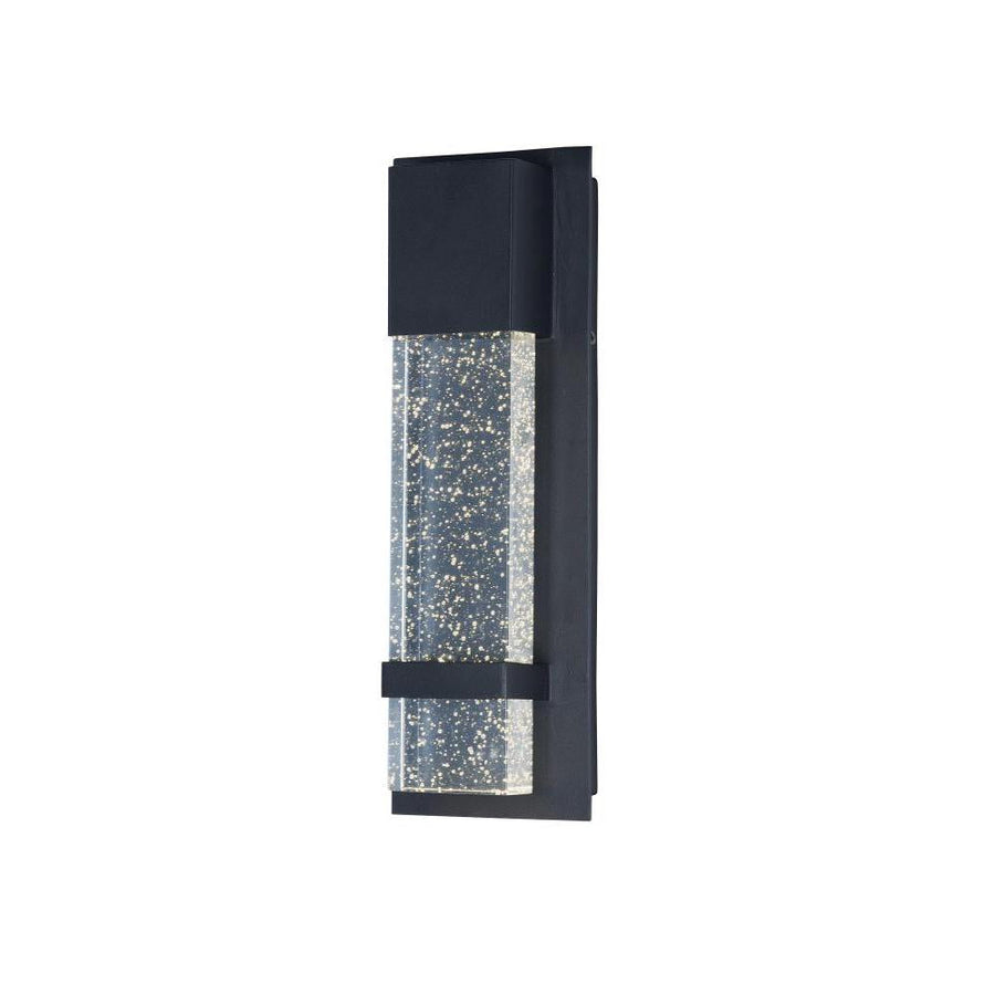 Maxim Lighting 55910BGBK Cascade 4.75 Inch Outdoor Wall Lantern – Black
