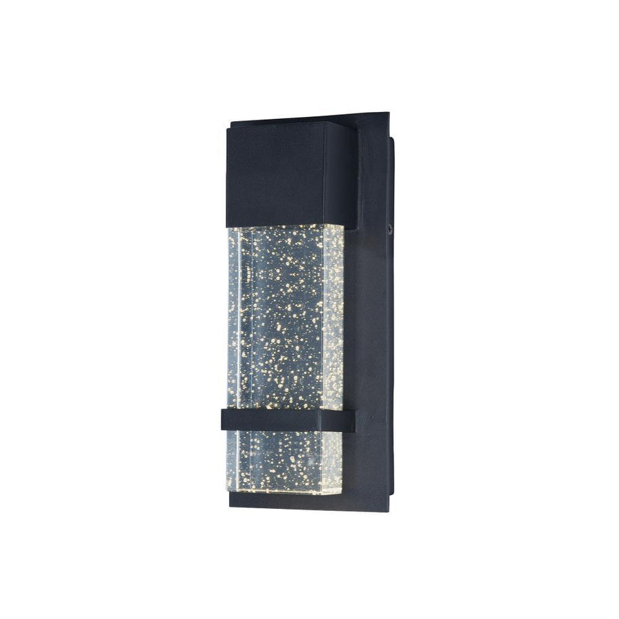 Maxim Lighting 55912BGBK Cascade 6.5 Inch Outdoor Wall Lantern – Black