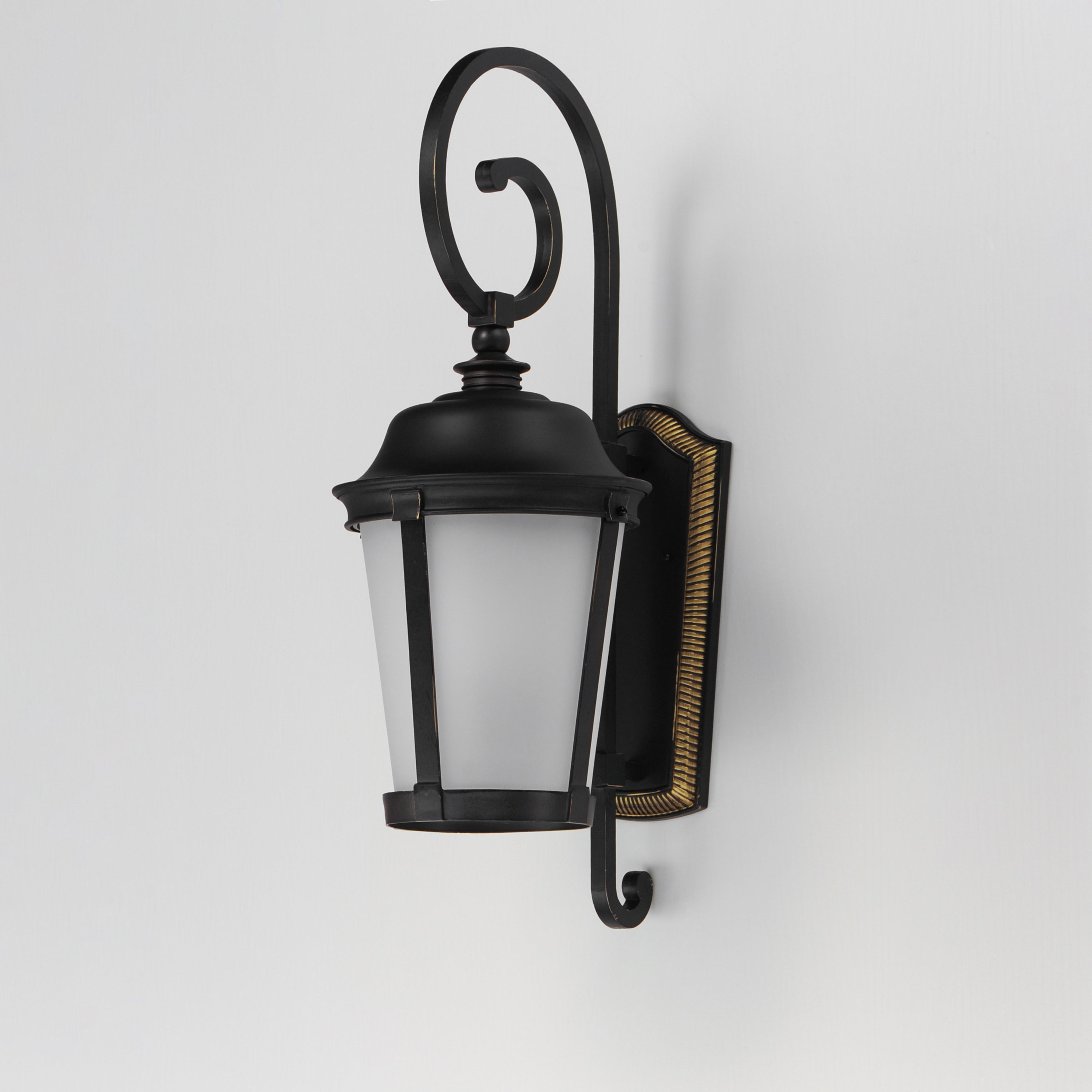 12 Inch Outdoor Wall Sconce – Bronze