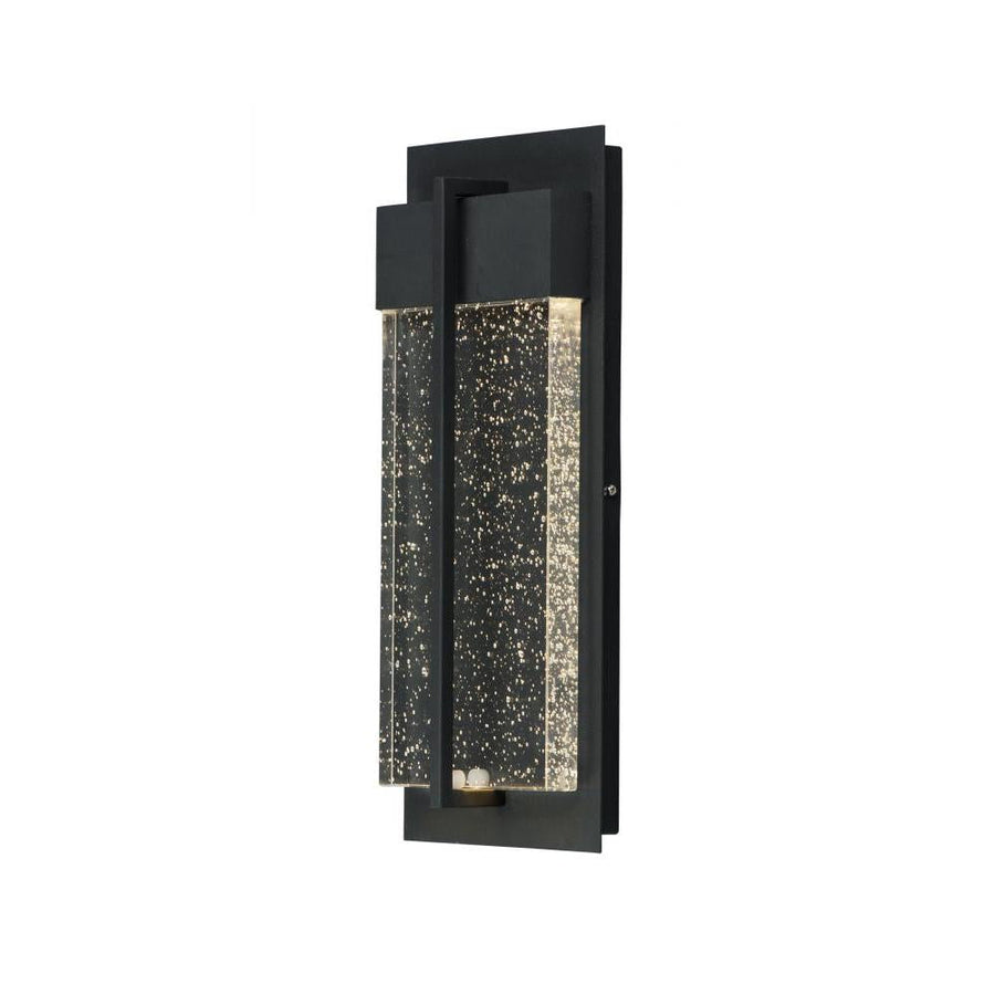 Maxim Lighting 56193BGBK Cascade 7 Inch Outdoor Wall Lantern – Black