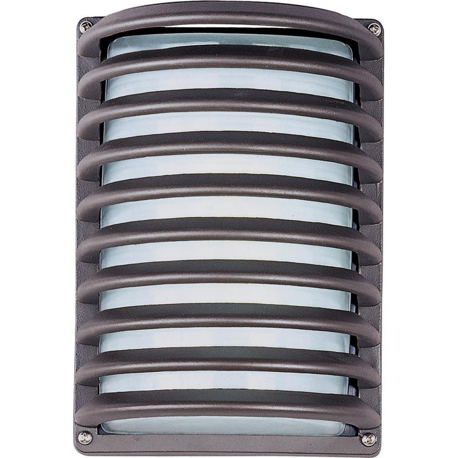 Maxim Lighting 56222WTABZ Zenith LED E26 7.25 Inch Outdoor Wall Lantern – Architectural Bronze