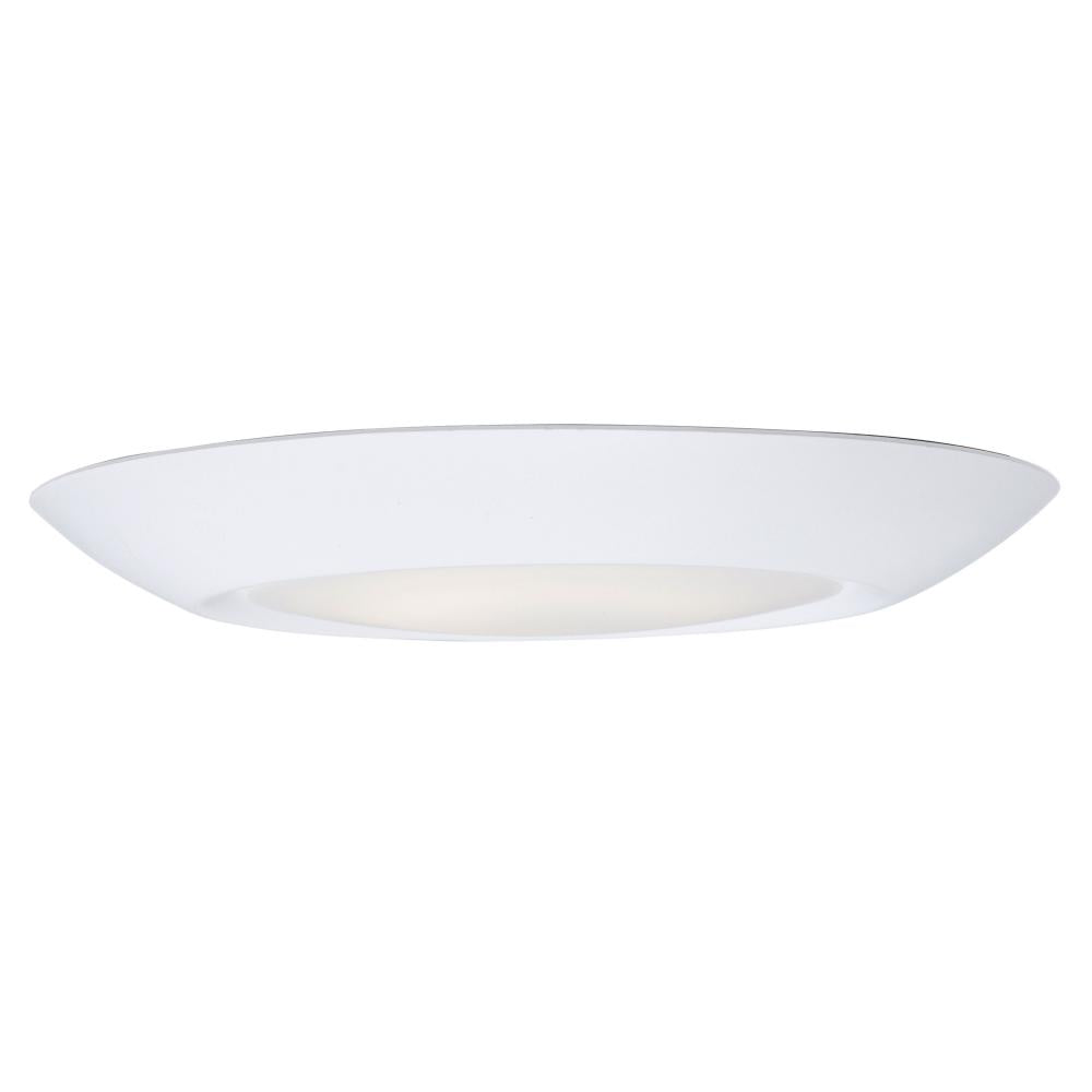 Maxim Lighting 57412WTWT Diverse 6 Inch Flush Mount Light – White