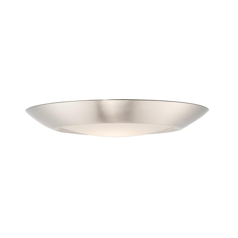Maxim Lighting 57613WTSN Diverse 7.5 Inch Flush Mount Light – Satin Nickel
