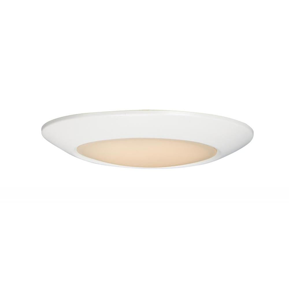 Maxim Lighting 57631WTWT Diverse 6.25 Inch Flush Mount Light – White