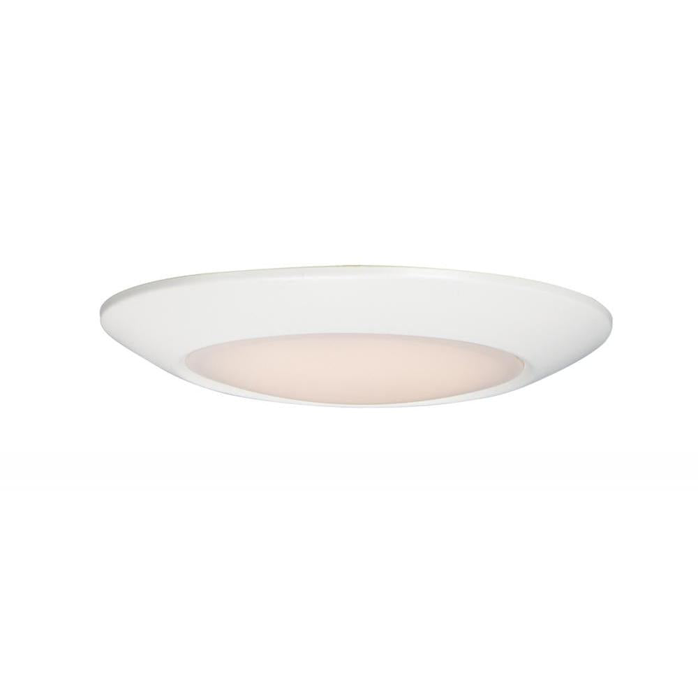 Maxim Lighting 57633WTWT Diverse 6 Inch Flush Mount Light – White