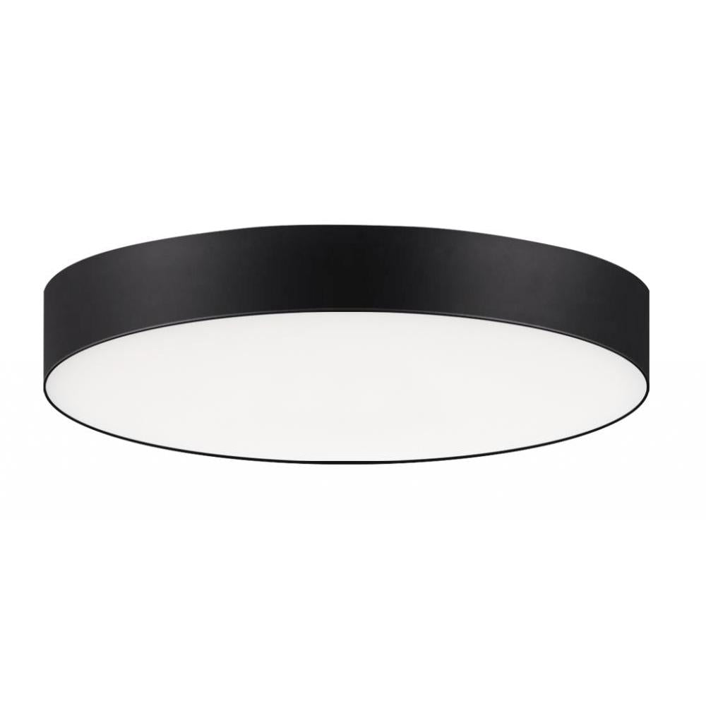Maxim Lighting 57660WTBK Trim 5 Inch Flush Mount Light – Black