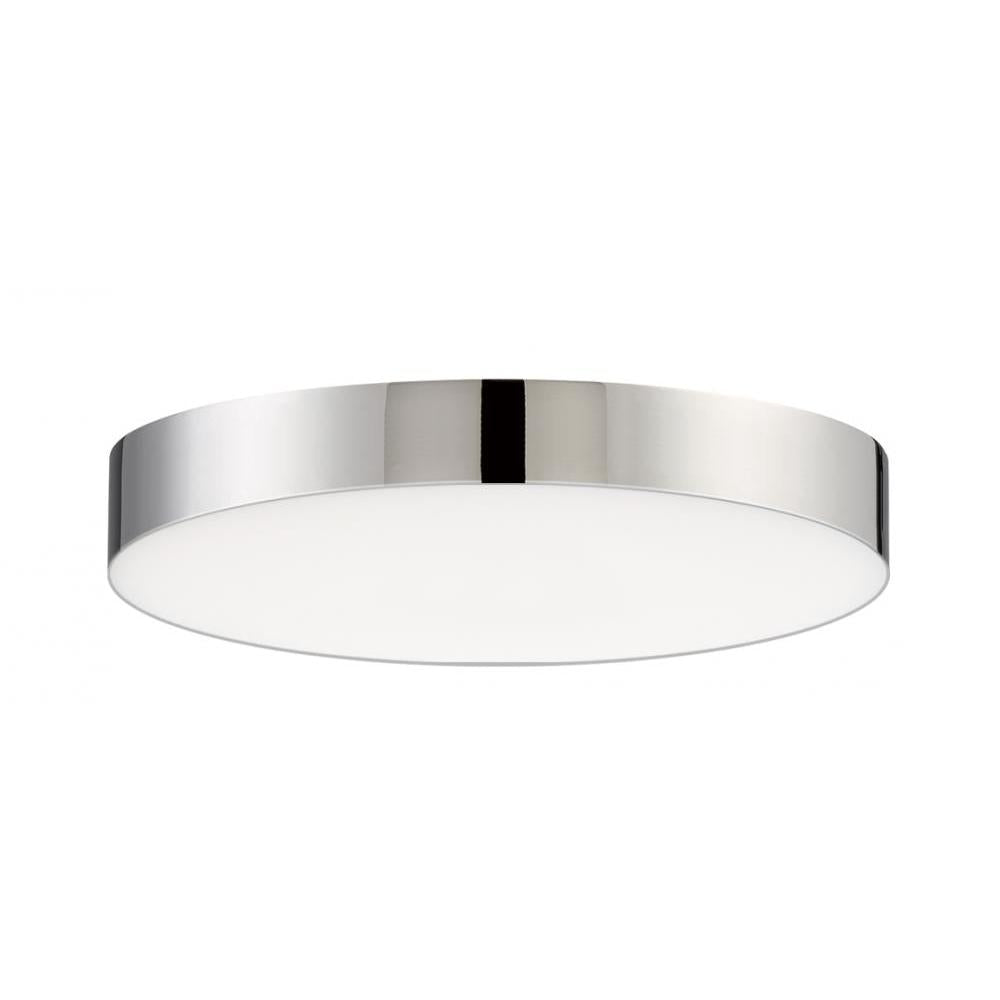 Maxim Lighting 57660WTPC Trim 5 Inch Flush Mount Light – Polished Chrome