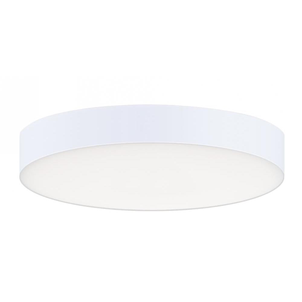 Maxim Lighting 57660WTWT Trim 5 Inch Flush Mount Light – White