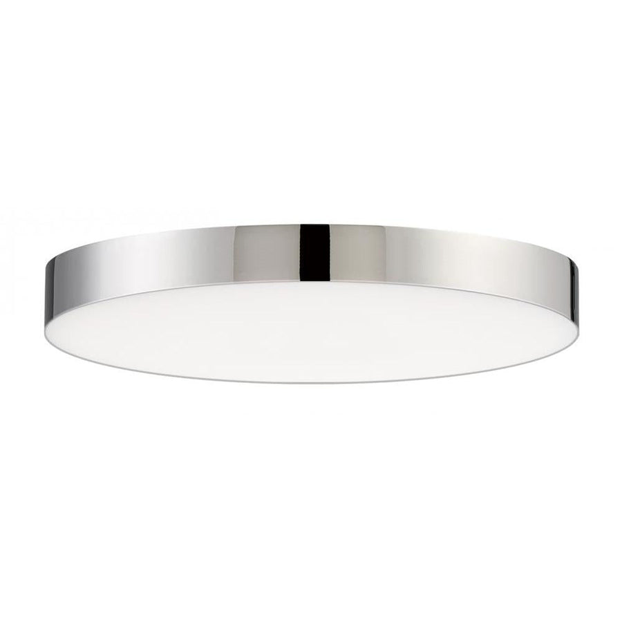 Maxim Lighting 57662WTPC Trim 7 Inch Flush Mount Light – Polished Chrome