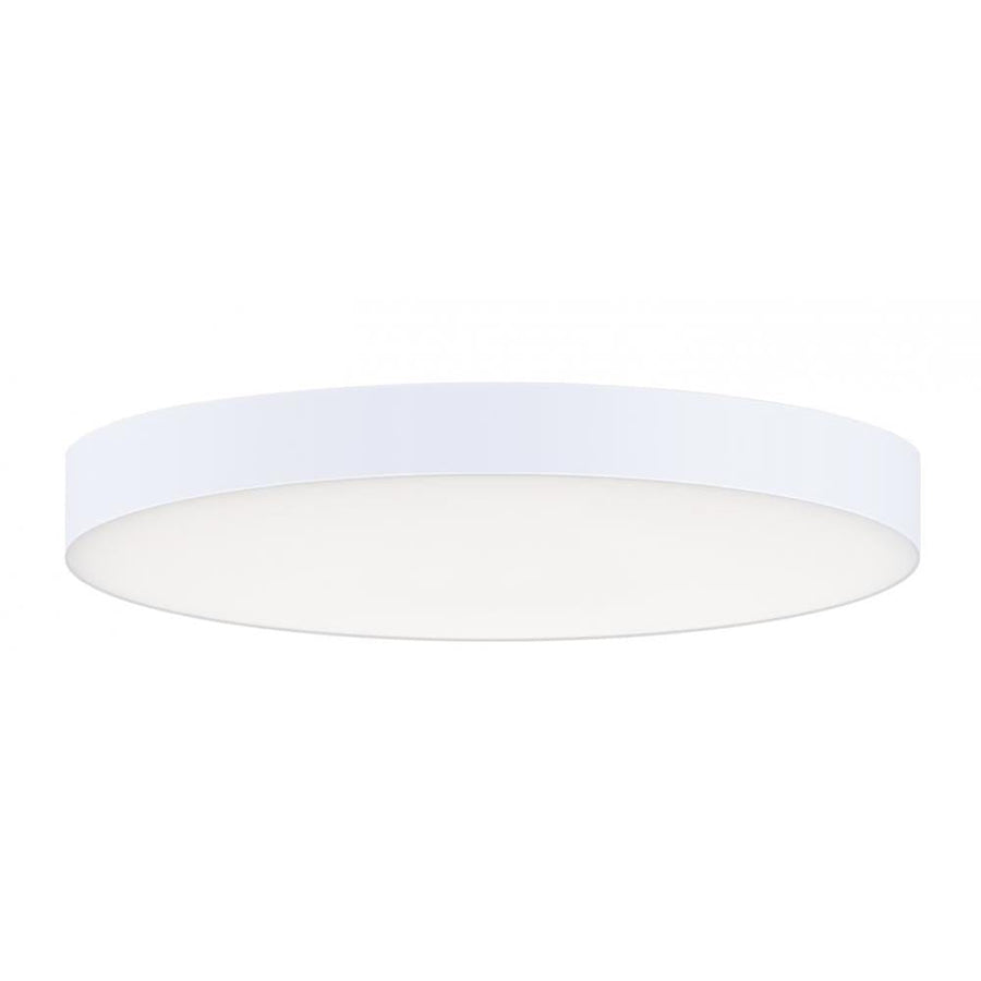 Maxim Lighting 57662WTWT Trim 7 Inch Flush Mount Light – White