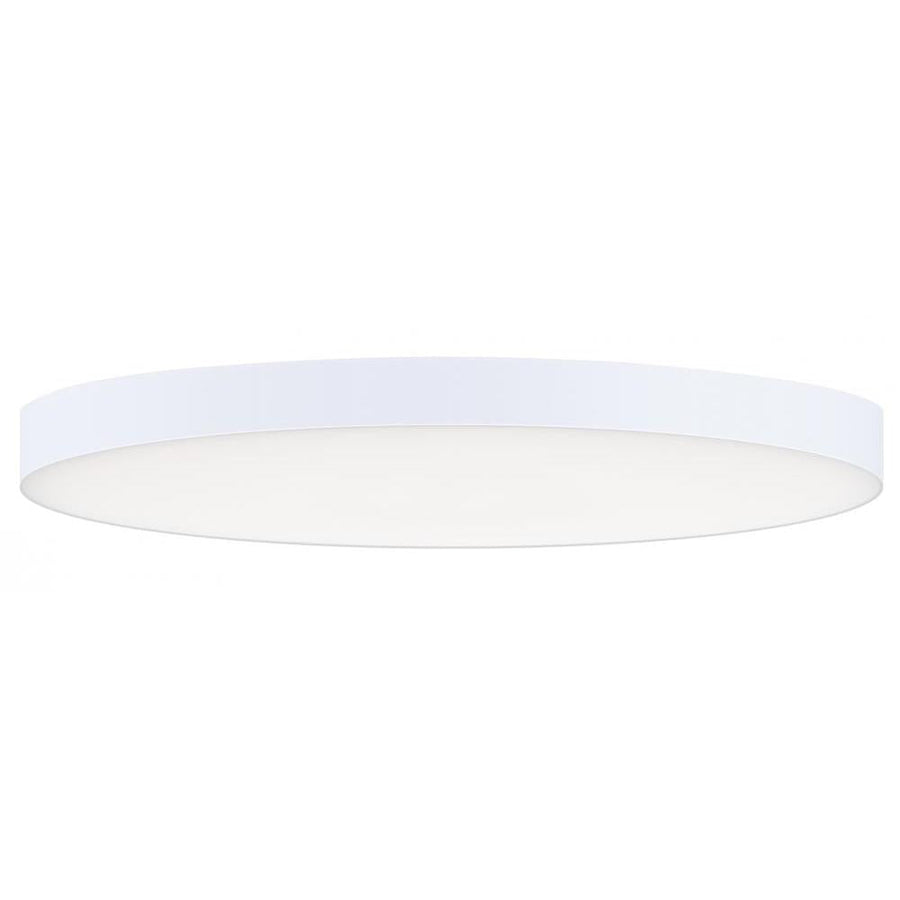 Maxim Lighting 57664WTWT Trim 11 Inch Flush Mount Light – White