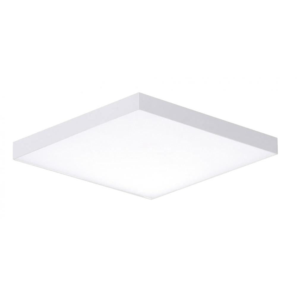 Maxim Lighting 57667WTWT Trim 6.25 Inch Flush Mount Light – White