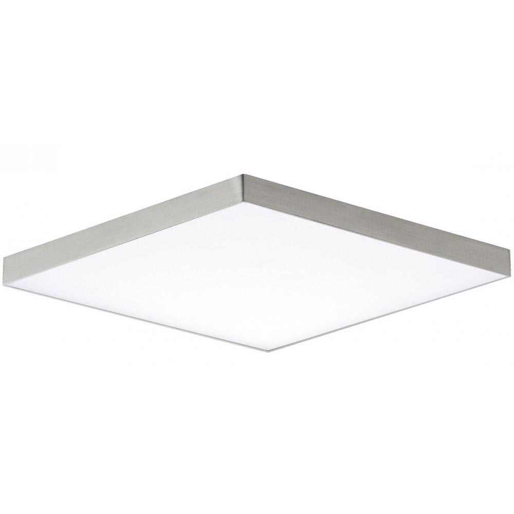 Maxim Lighting 57668WTSN Trim 8.5 Inch Flush Mount Light – Satin Nickel
