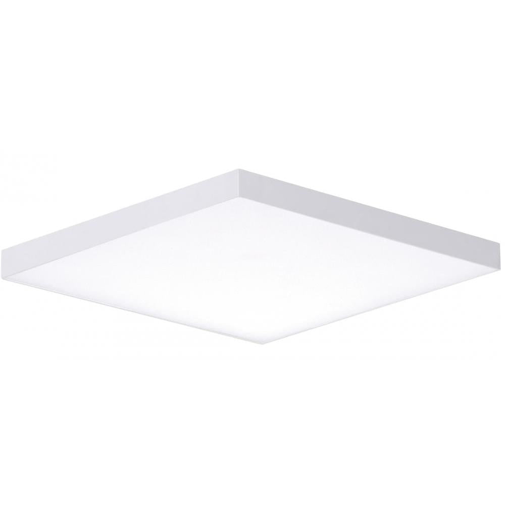 Maxim Lighting 57668WTWT Trim 8.5 Inch Flush Mount Light – White