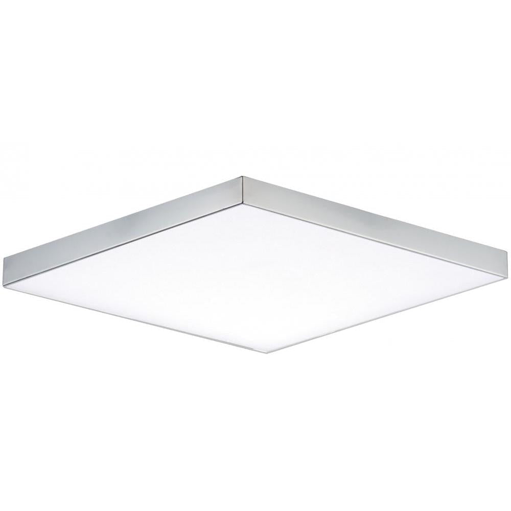 Maxim Lighting 57669WTPC Trim 10.5 Inch Flush Mount Light – Polished Chrome