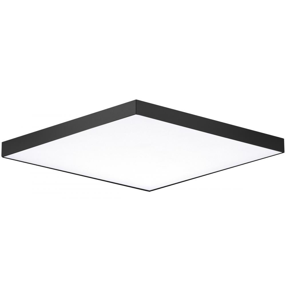 Maxim Lighting 57675WTBK Trim 15 Inch Flush Mount Light – Black