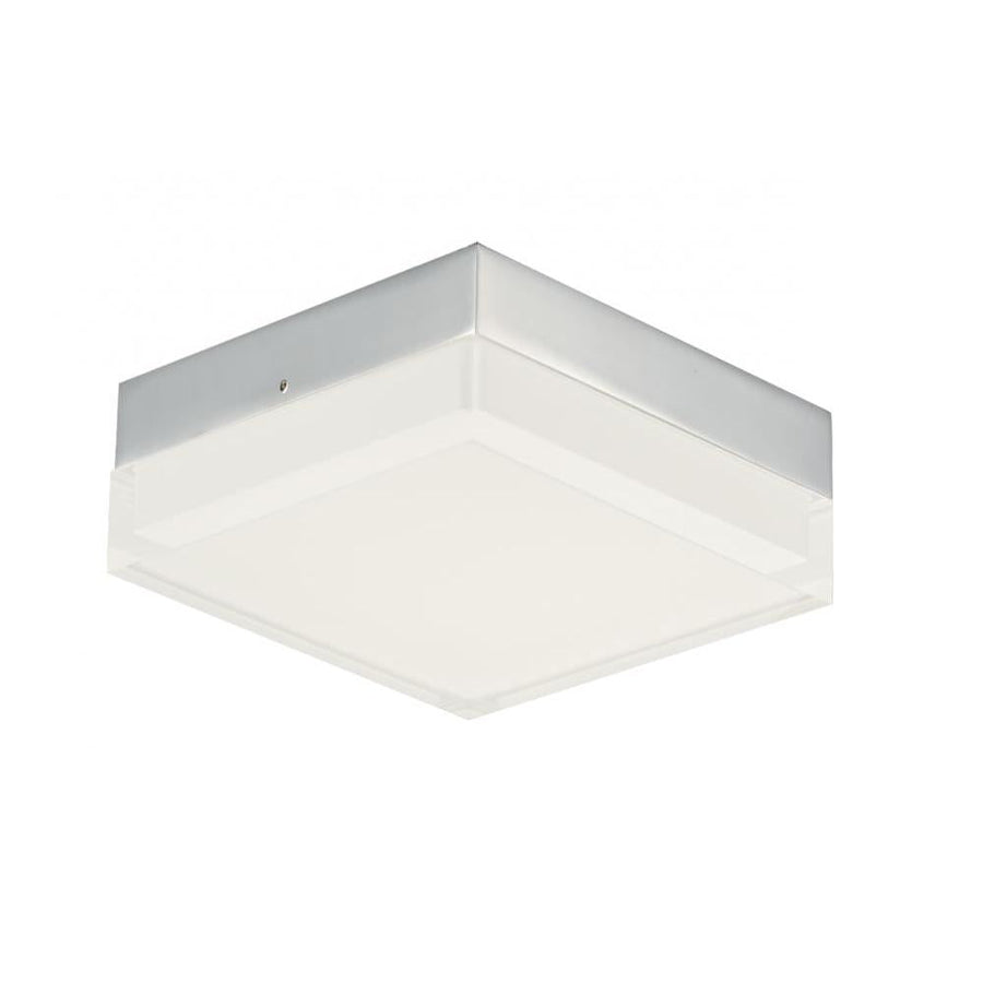 Maxim Lighting 57686CLFTPC Illuminaire II 4.75 Inch Flush Mount Light – Polished Chrome