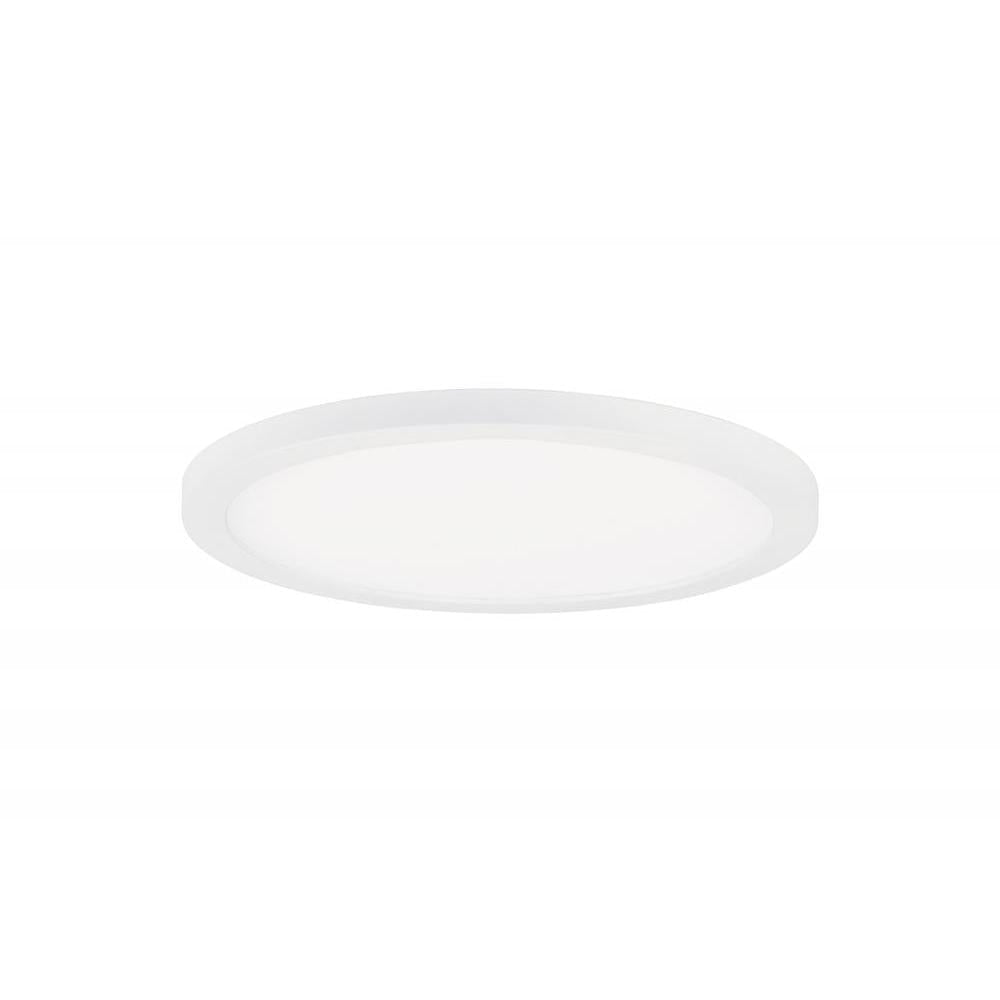 Maxim Lighting 57690WTWT Chip 5.25 Inch Flush Mount Light – White