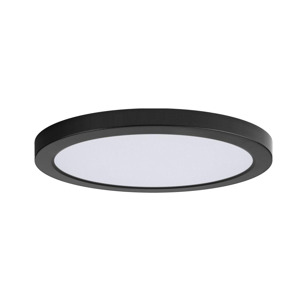 Maxim Lighting 57696WTBK Chip 12 Inch Flush Mount Light – Black