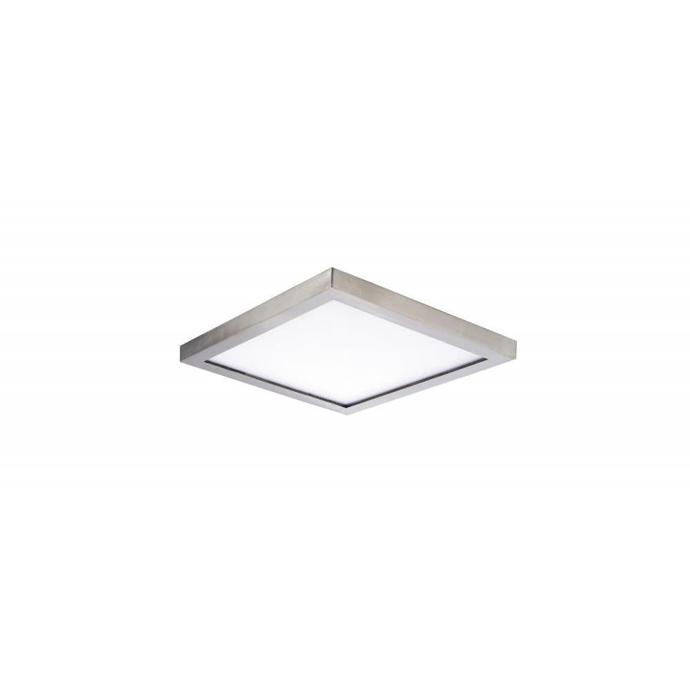 Maxim Lighting 57720WTSN Wafer 4.5 Inch Flush Mount Light – Satin Nickel