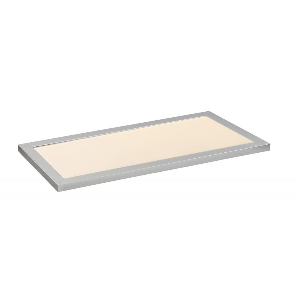 Maxim Lighting 57762WTAL Sky 11.75 Inch Flush Mount Light – Brushed Aluminum