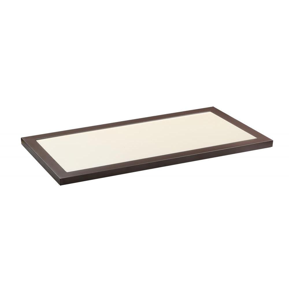 Maxim Lighting 57762WTBZ Sky 11.75 Inch Flush Mount Light – Bronze